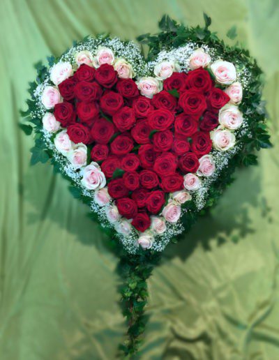 Herz Rote Rosen