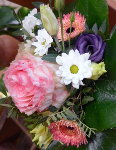 Kleiner Strauss Mit Rose Und Margeriten